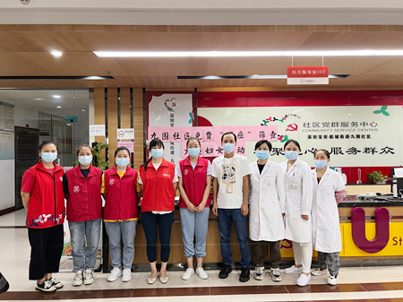 九围社区开展免费“两癌”筛查,百名女性受益